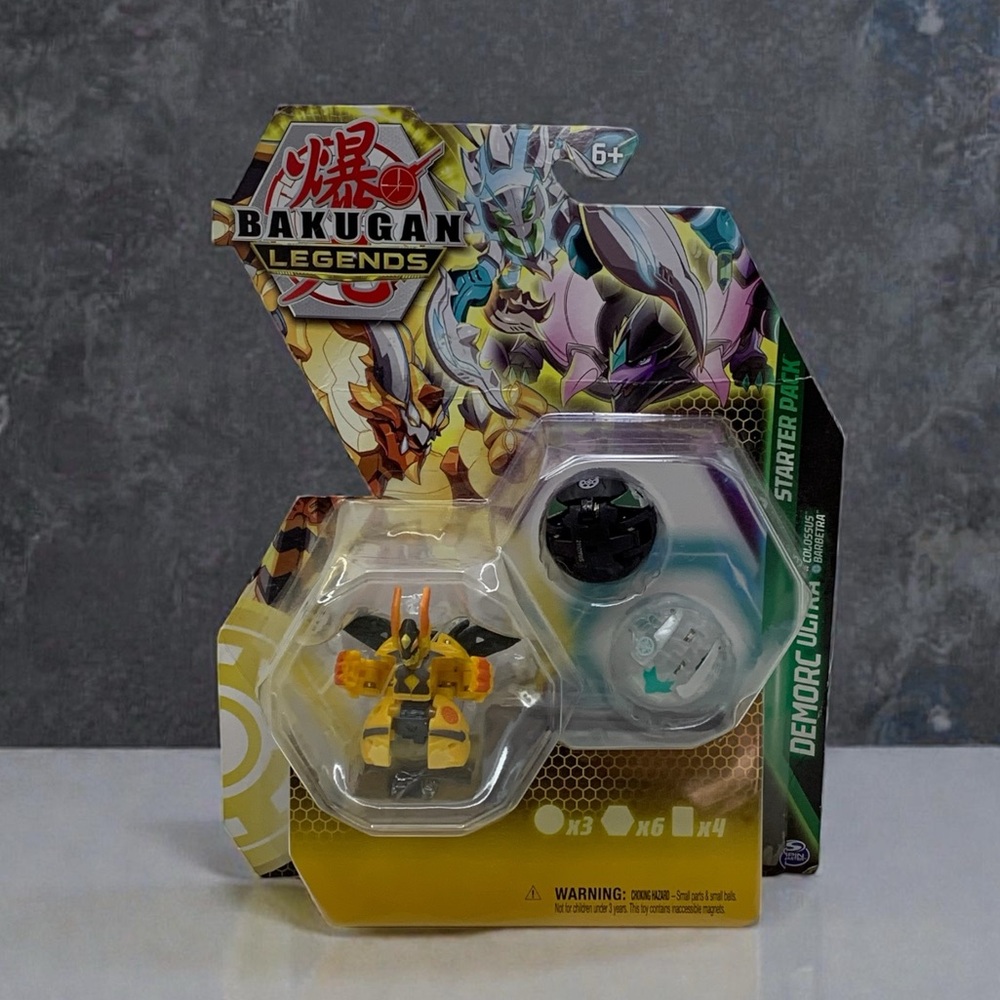 Bakugan Legends Demorc Ultra Colossus Starter Pack Figure Set Spin Master NIB